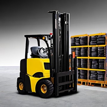 mast guide bearing in forklift