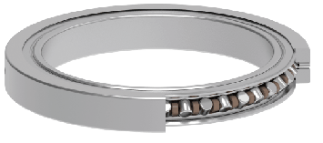 Thin wall crossed roller bearing CRAU